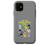 Axolotl Kawaii Meet The Axolotl Crew Axolotl Animals Custodia per iPhone 11