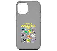 Axolotl Kawaii Meet The Axolotl Crew Axolotl Animals Custodia per iPhone 12/12 Pro