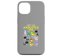 Axolotl Kawaii Meet The Axolotl Crew Axolotl Animals Custodia per iPhone 13