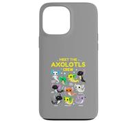Axolotl Kawaii Meet The Axolotl Crew Axolotl Animals Custodia per iPhone 13 Pro Max
