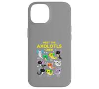 Axolotl Kawaii Meet The Axolotl Crew Axolotl Animals Custodia per iPhone 14