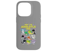 Axolotl Kawaii Meet The Axolotl Crew Axolotl Animals Custodia per iPhone 14 Pro