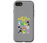 Axolotl Kawaii Meet The Axolotl Crew Axolotl Animals Custodia per iPhone SE (2020) / 7 / 8