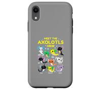 Axolotl Kawaii Meet The Axolotl Crew Axolotl Animals Custodia per iPhone XR