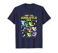 Axolotl Kawaii Meet The Axolotl Crew Axolotl Animals Maglietta