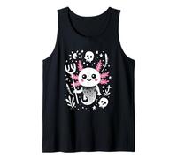 Axolotl Kawaii Teschio Cute Horror Pastel Goth Design Canotta