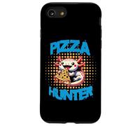 Axolotl Mangiare Pizza Cartoon Pizza Hunter Pepperoni Amante Custodia per iPhone SE (2020) / 7/8