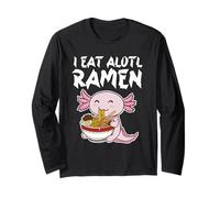 Axolotl Mangio Un Ramen Lotl Maglia a Manica