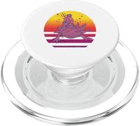 Axolotl Poseidone Tridente simbolo del dio greco della PopSockets PopGrip per MagSafe