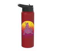 Axolotl Poseidone Tridente simbolo del dio greco della Stainless Steel Insulated Water Bottle