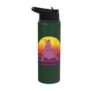 Axolotl Poseidone Tridente simbolo del dio greco della Stainless Steel Insulated Water Bottle