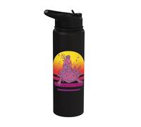 Axolotl Poseidone Tridente simbolo del dio greco della Stainless Steel Insulated Water Bottle