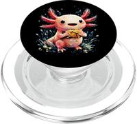 Axolotl Schizzi Acqua Colorato Mangia PopSockets PopGrip per MagSafe