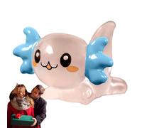 Axolotl,Simpatiche Statuette da Acquario in Resina brillano al Buio, Decorazioni per Acquario sicure, Decorazioni per la casa durevoli per scaffali, acquari, Decorazioni per la Decorazione di