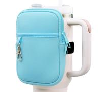 Axolotl Stanley Cup Accessori: custodia con cerniera per bottiglie d'acqua da 850,5 g e 1134 g, essenziale per Stanley Quencher Adventure Cup, funge anche da marsupio, borsa, borsa per bicchiere,