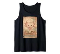 Axolotl Strawberry Daifuku Series Japanese Kawaii Ukiyo Canotta