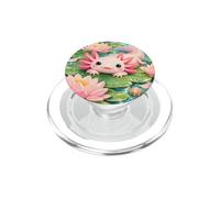 Axolotl Su Un Giglio Fiore Pad Animale PopSockets PopGrip per MagSafe