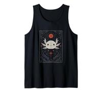 Axolotl Tarot Gotico Occulto Horror Carino Design Canotta