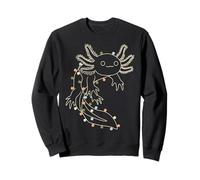Axolotl Tree Happy Christmas Funny Brutto Natale Felpa