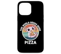 Axolotl vintage Il mondo ha bisogno di più amante della pizza Custodia per iPhone 13 Pro Max