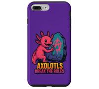 Axolotls infrangono le regole | Funny Meme Kawaii Axolotl Custodia per iPhone 7 Plus/8 Plus
