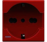 Bticino Axolute Presa Schuko 10/16A Rossa H4140/16R