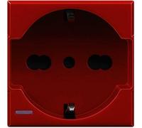 Bticino Axolute Presa Schuko 10/16A Rossa H4140/16R