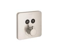 AXOR 36707821 SoftCube per finiture termostatiche a 2 funzioni, nichel spazzolato