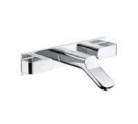 Hansgrohe Axor Urquiola Rubinetteria 3 fori da incasso per lavabo con bocca di erogazione corta, Colorazione: cromo