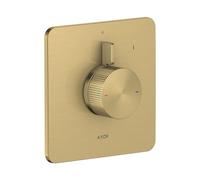 AXOR Citterio C miscelatore monocomando Cubic cut, per vasca e doccia, 49651950, Citterio C ottone spazzolato [Rubinetteria Bagno > Rubinetteria Doccia]