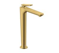 hansgrohe AXOR Citterio C Mitigeur monocommandé pour lavabo 250, avec CoolStart et garniture d'écoulement, 49050990, 49050990, Colorazione: Ottica in oro lucido