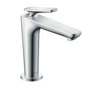 hansgrohe AXOR Citterio C Mitigeur monocommandé pour lavabo 125, avec CoolStart et garniture d'écoulement, 49040000, 49040000, Colorazione: cromo