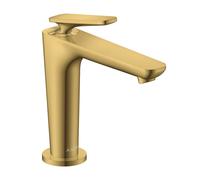 hansgrohe AXOR Citterio C Mitigeur monocommandé pour lavabo 125, avec CoolStart et garniture d'écoulement, 49040990, 49040990, Colorazione: Ottica in oro lucido