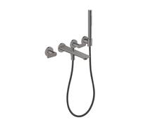 AXOR Citterio C rubinetto vasca da incasso Cubic cut miscelatore a due comandi, 49481330, Cubic cut Citterio C nero cromato [Rubinetteria Bagno > Rubinetteria Vasca]