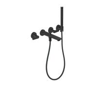 AXOR Citterio C rubinetto vasca da incasso Cubic cut miscelatore a due comandi, 49481670, Cubic cut Citterio C nero opaco [Rubinetteria Bagno > Rubinetteria Vasca]