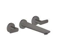 AXOR Citterio C rubinetto vasca da incasso Cubic cut miscelatore a due comandi, 49483340, Cubic cut Citterio C nero cromato spazzolato [Rubinetteria Bagno > Rubinetteria Vasca]