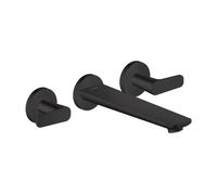 hansgrohe AXOR Citterio C Robinetterie de baignoire 3 trous encastrée pour montage mural, 1 consommateur, 49482670, 49482670, Colorazione: nero opaco