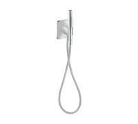 AXOR Citterio C set doccia con presa d'acqua e supporto, 2 tipi di getto, 49626000, Citterio C cromo [Rubinetteria Bagno > Set Doccia]