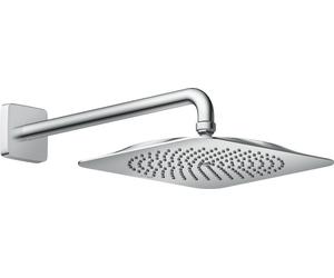 Axor Citterio C soffione doccia con braccio 27x27 cm rotonda cromo 28791000
