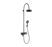 AXOR Citterio colonna doccia con miscelatore, miscelatore monocomando, 39620340, Citterio nero cromato spazzolato [Rubinetteria Bagno > Colonne Doccia]