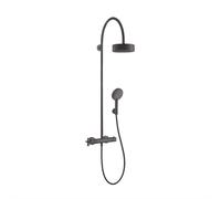 AXOR Citterio colonna doccia con termostatico, 39670340, Citterio nero cromato spazzolato [Rubinetteria Bagno > Colonne Doccia]