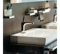 hansgrohe AXOR Citterio E Mitigeur monocommande de lavabo 125 sans garniture de vidage, 36101000, 36101000, Colorazione: cromo