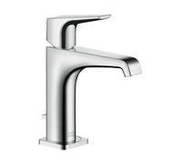 Hansgrohe Axor Citterio E Miscelatore monocomando lavabo 125 con maniglia a leva con set di scarico, Colorazione: cromo