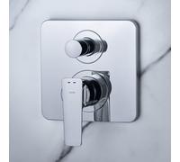 Axor Citterio E - Miscelatore monocomando ad incasso per vasca da bagno, cromato 36455000