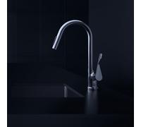 Hansgrohe Axor Citterio DN15 Miscelatore monocomando cucina 250 con doccia estraibile, colorazione: cromo