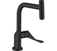 Axor Citterio rubinetto da cucina verticale nero 39861670