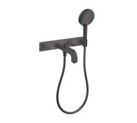 AXOR Citterio rubinetto vasca da incasso, miscelatore a due comandi, 39442340, Citterio nero cromato spazzolato [Rubinetteria Bagno > Rubinetteria Vasca]