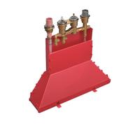 AXOR corpo incasso per rubinetto bordo piastrelle 4 fori con termostatico, 15483180, Universal [Rubinetteria Bagno > Accessori di Montaggio per Rubinetteria Bagno]