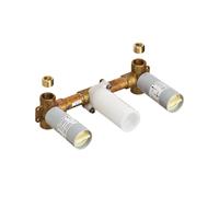Corpo base Hansgrohe per miscelatore 3 fori da incasso per lavabo DN1 - 18113180