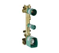 Hansgrohe corpo base per modulo termostatico da incasso 38 x 12 per 2 utenze
